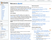 Tablet Screenshot of ezpedia.org